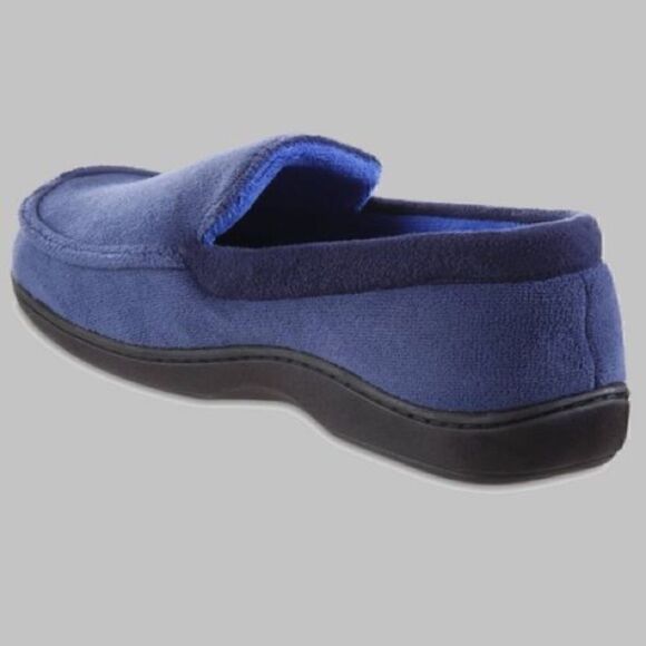 New ISOTONER Men's Jared Moc-Toe Memory Foam Slippers XXL 13/14 - Picture 11 of 16